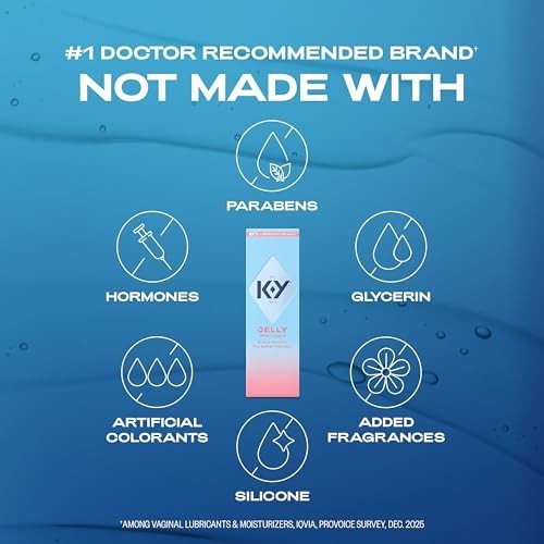 K-y Jelly Classic Water-based Personal Lubricant, Water Based Lube, 7 Oz Pack 1