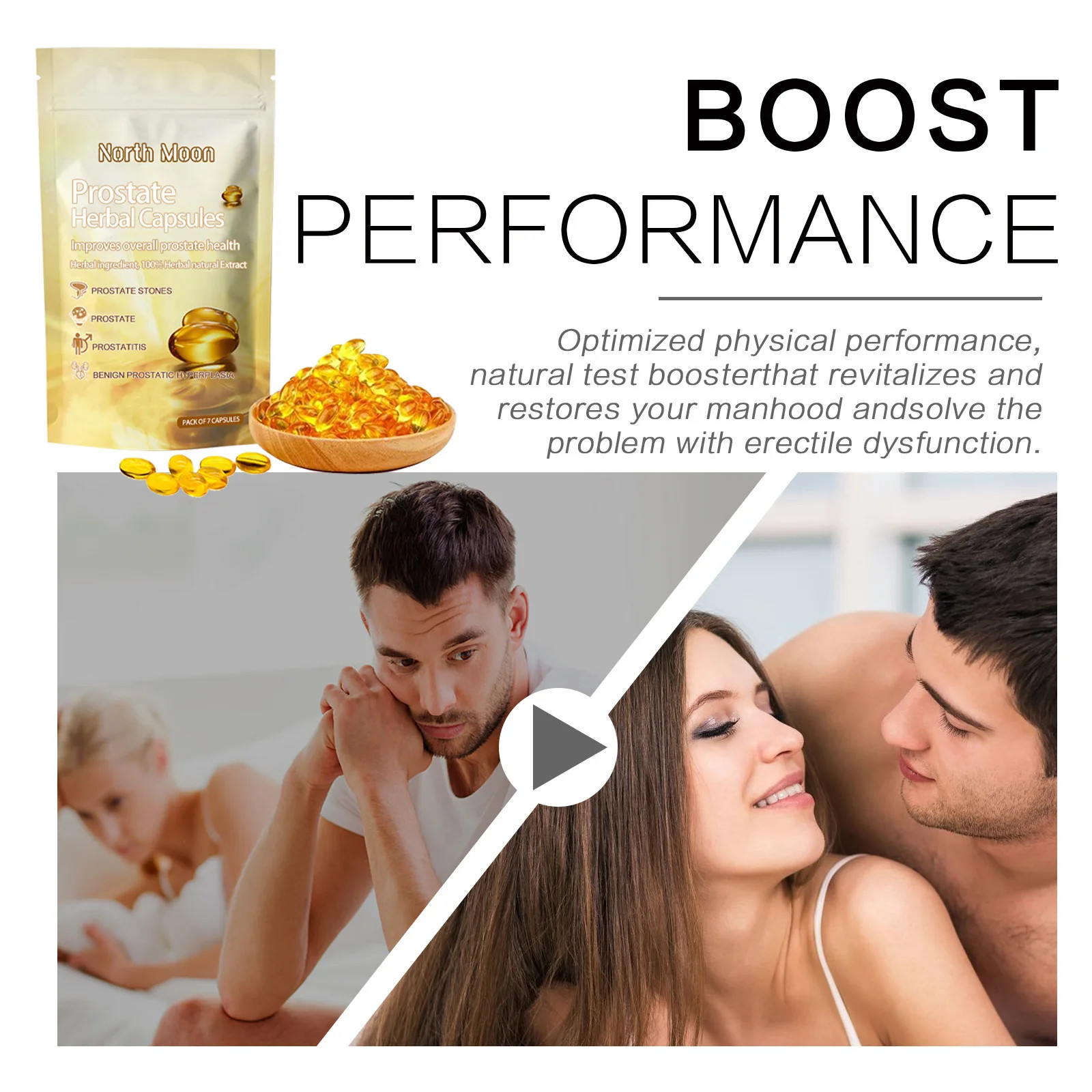 1 PC Prostate Health Supplement Fast Absorption Prostate Health Capsules Reduce