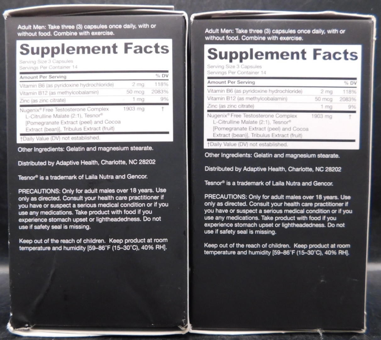 2 Pk Nugenix T Boost Testosterone Booster 42 Caps Ea Exp: 8/26 New & Sealed