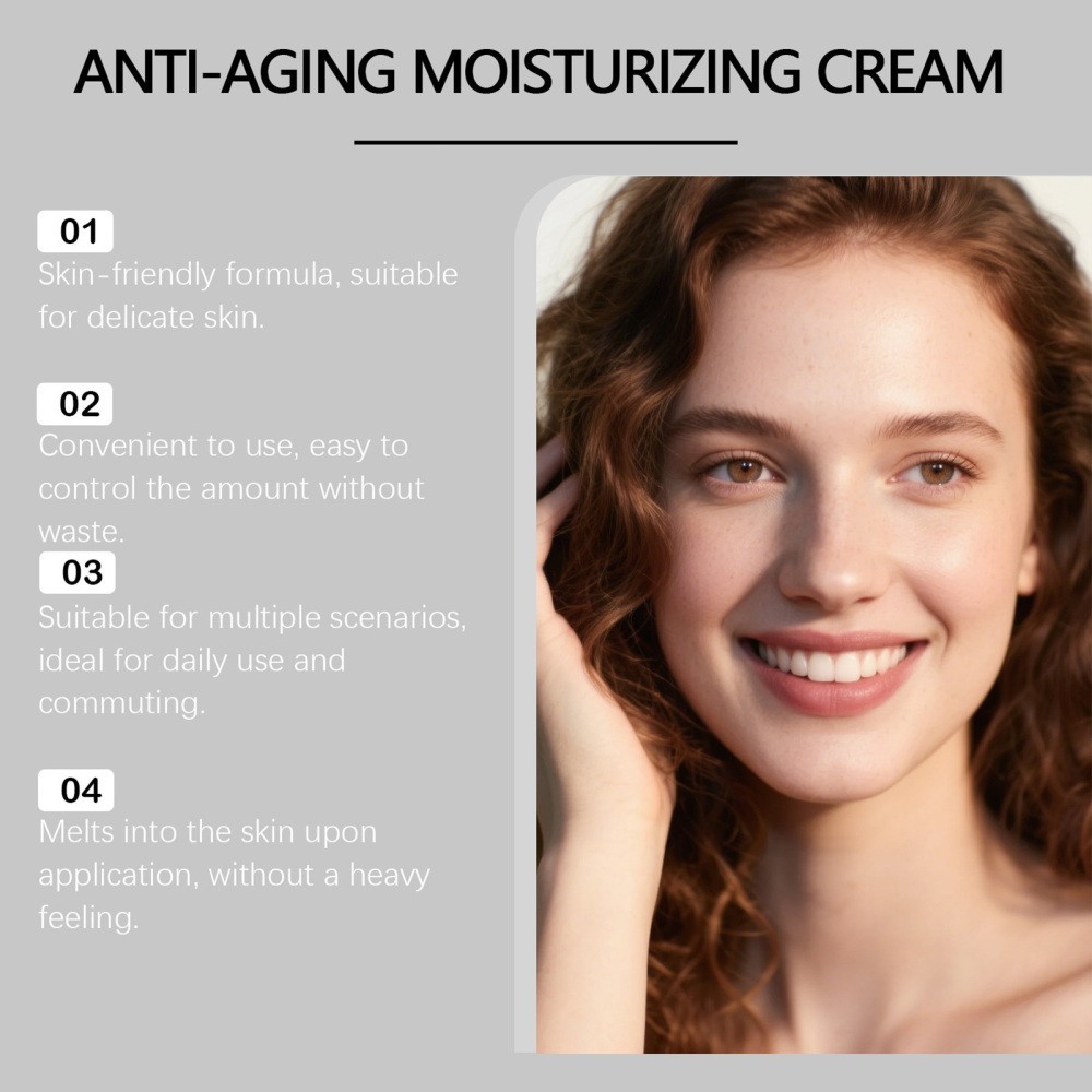 50g Jiyu Korean Skincare Anti-Aging Moisturizing Cream Firm & Smooth Skin
