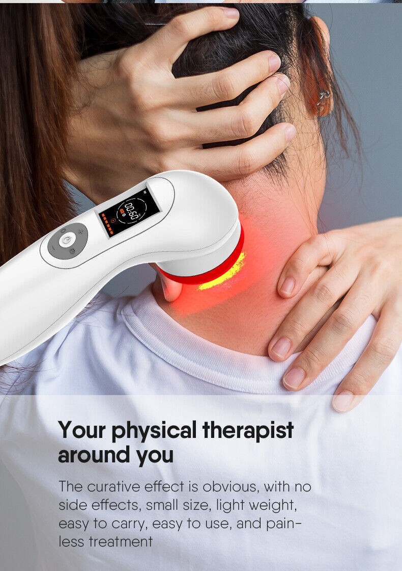Cold Laser Therapy Device 1300mW Pain Relief LLLT Soft Red Light Lazer Treatment