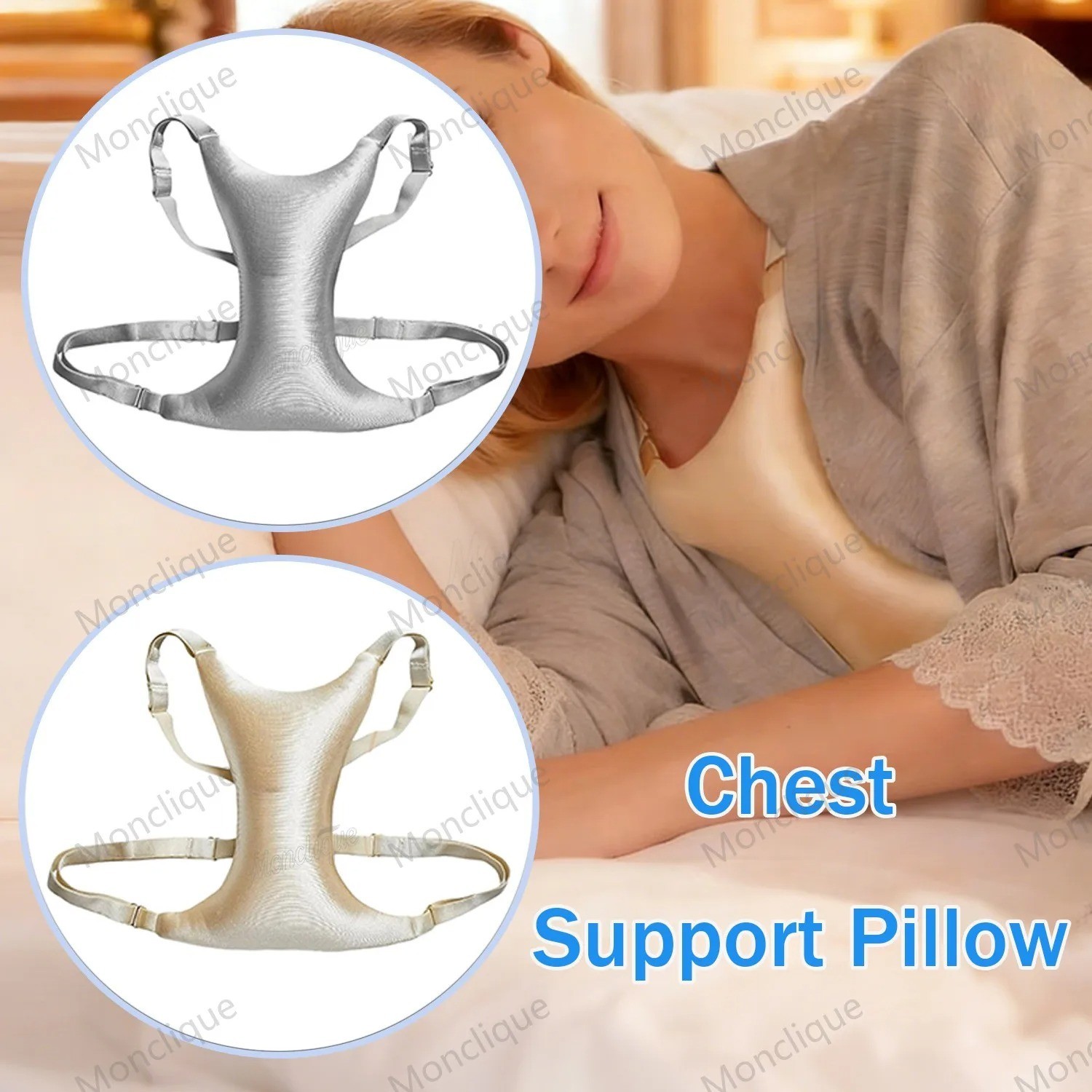 1PCS Sleep Anti-wrinkle Breast Pads Are Washable Chest Wrinkle Pad Reduce Breast
