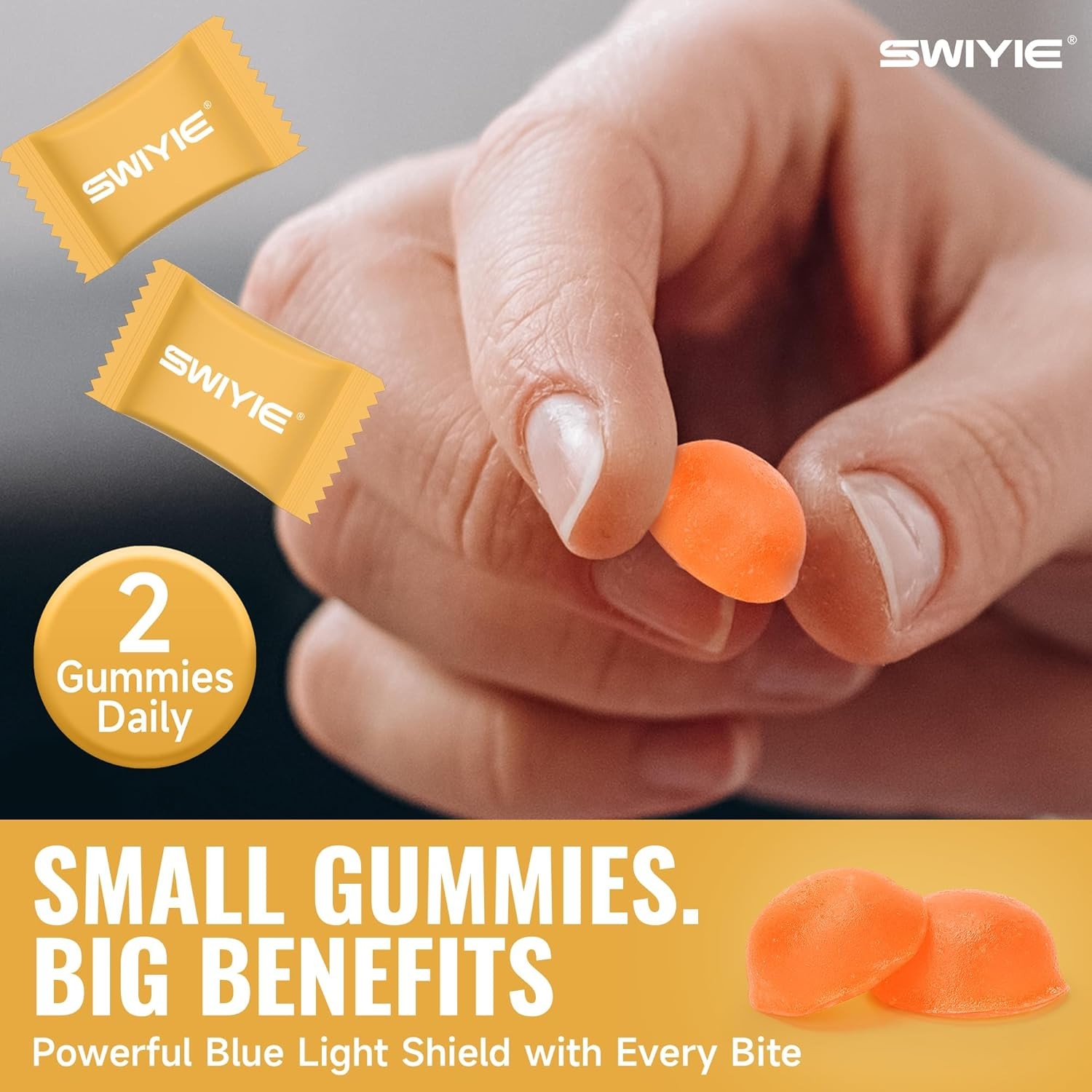 Lutein Gummies – Eye Vitamin and Mineral Supplement with 20mg Lutein