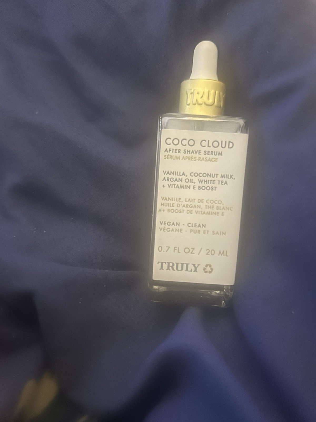 Truly Beauty Coco Cloud After Shave Serum 0.7 fl oz 20 mL Travel Size