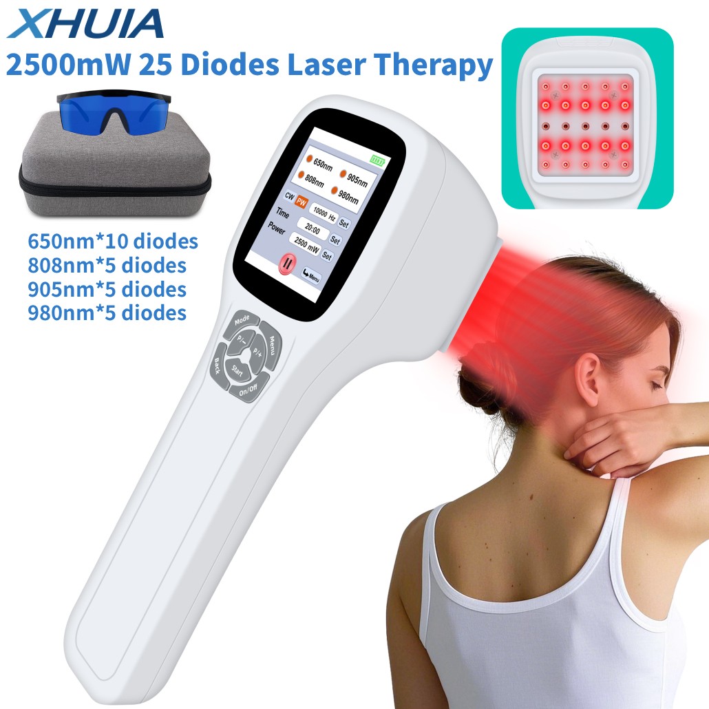 2500mW Cold Laser Therapy Device for Joints Muscle Pain Relief 650/808/905/980nm