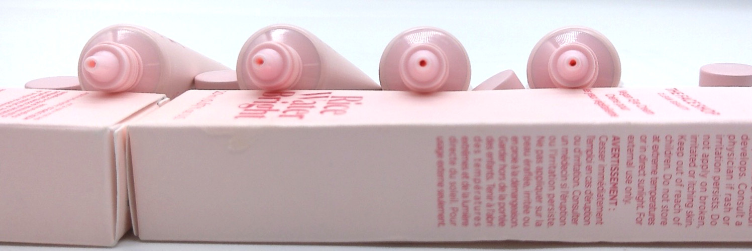 4PK- The Face Shop Vegan Eye Cream, Rice Water Bright, 0.67 Fl. Oz. Each