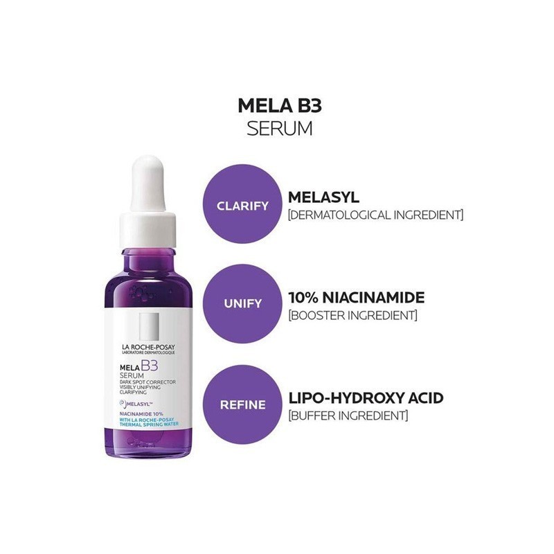 NEW ‘La Roche-Posay’ Mela B3 Intensive Anti – Dark Spot Correcting Serum 30mL US