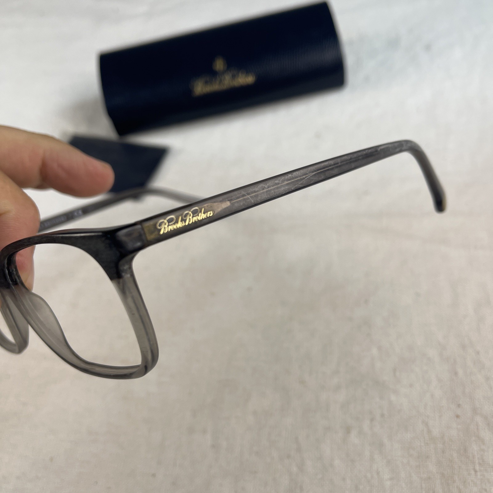 Brooks Brothers B.B. 2033 6123 Eyeglasses Optical Frame 54-17-145 W/case