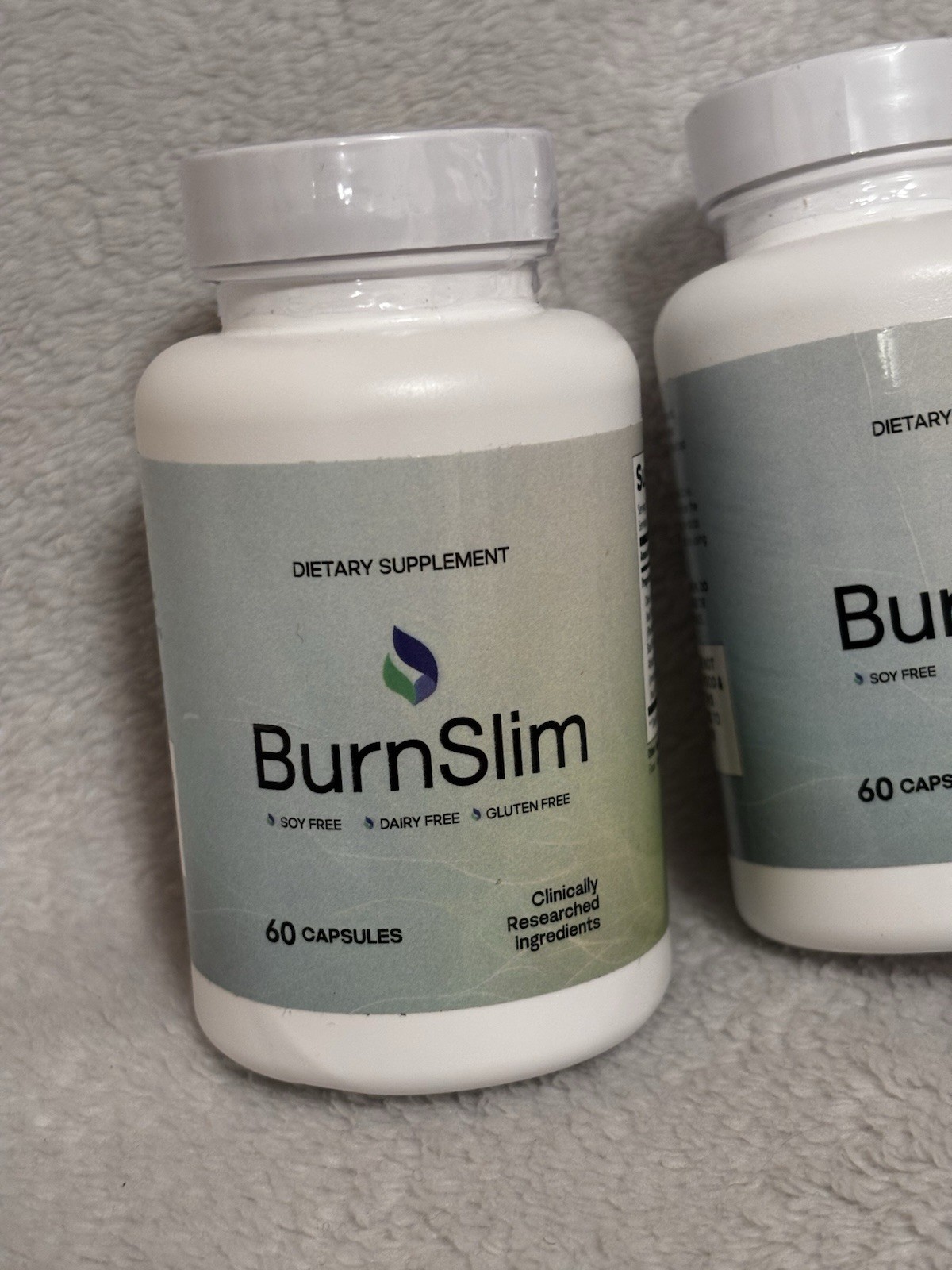 Burn Slim 60 Capsules Dietary Supplement Moringa Berberine Sealed Exp 02/2028