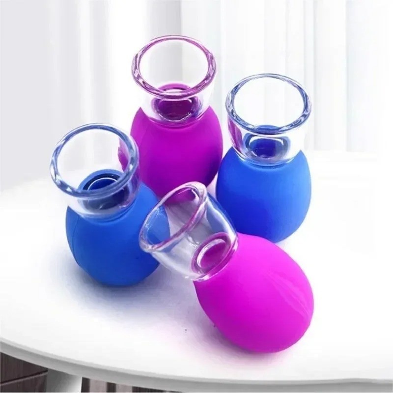 Silicone Facial Cupping Cup | Manual Vacuum Massager for Face & Neck