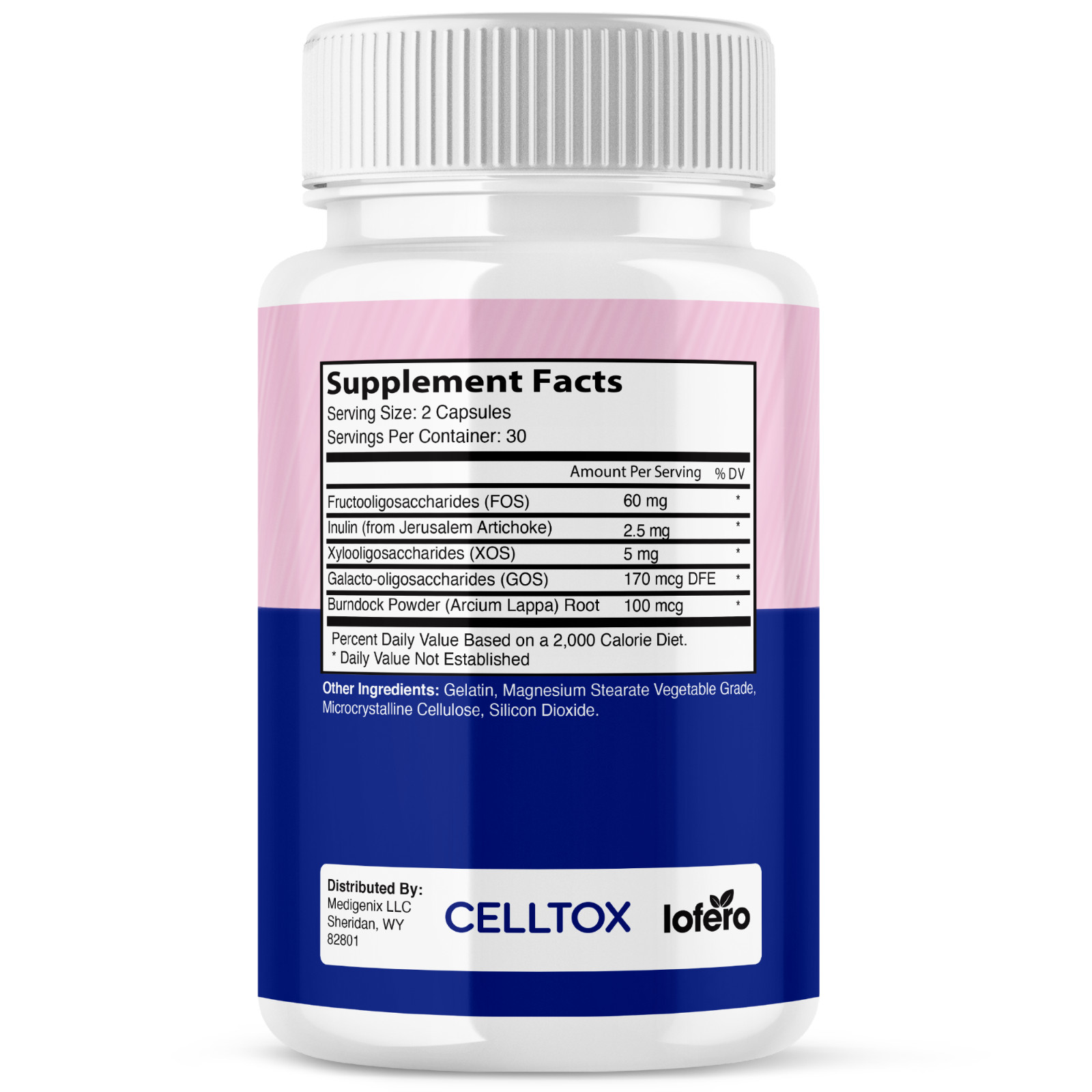 (5 Pack) CellTox Capsules, Cell Tox Gut and Digestive Support (300 Capsules)