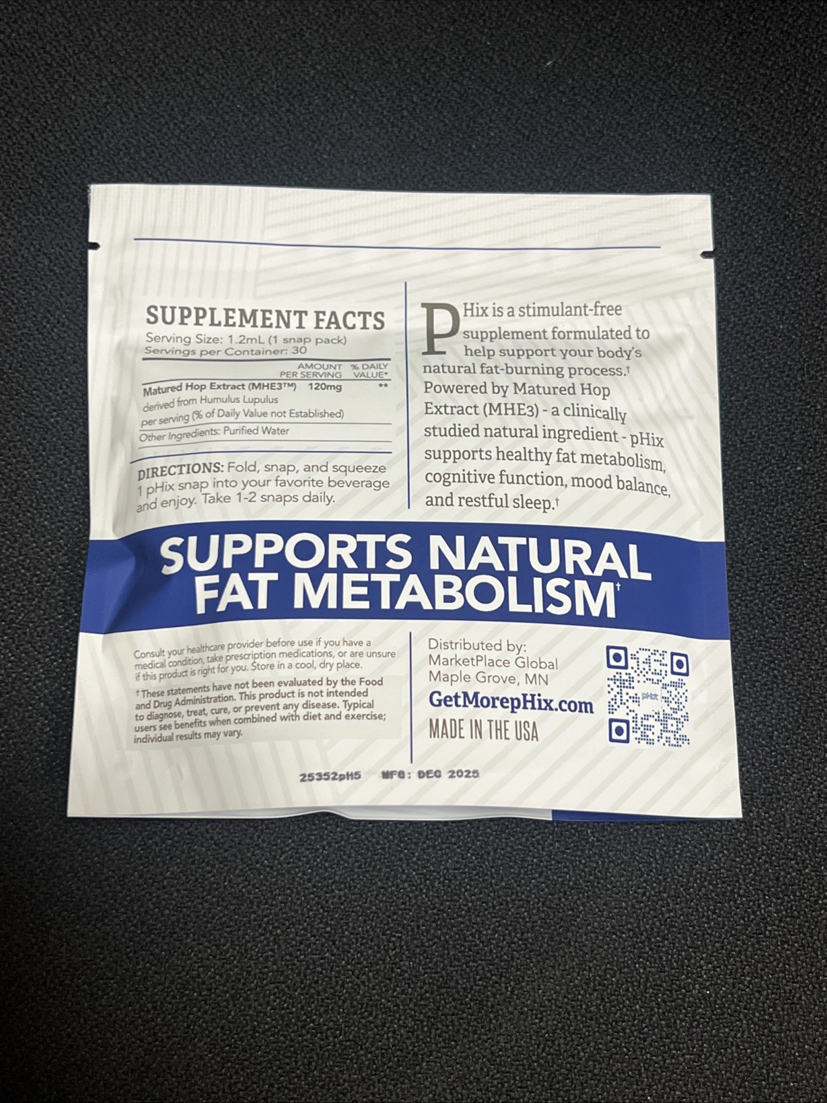 mpg pHix Snaps SnapBag 30 ct | FRESH PHIX SNAPS DEAL | FASTEST SHIPPING | pHix