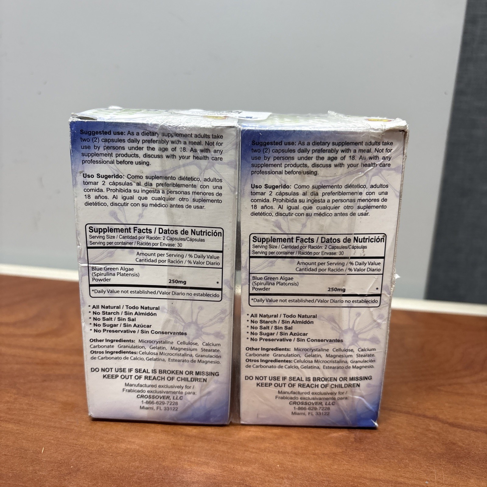2 Pack Of Bioxtron Natural Cell Support Supplement Joint Muscle Immune Exp 07/27