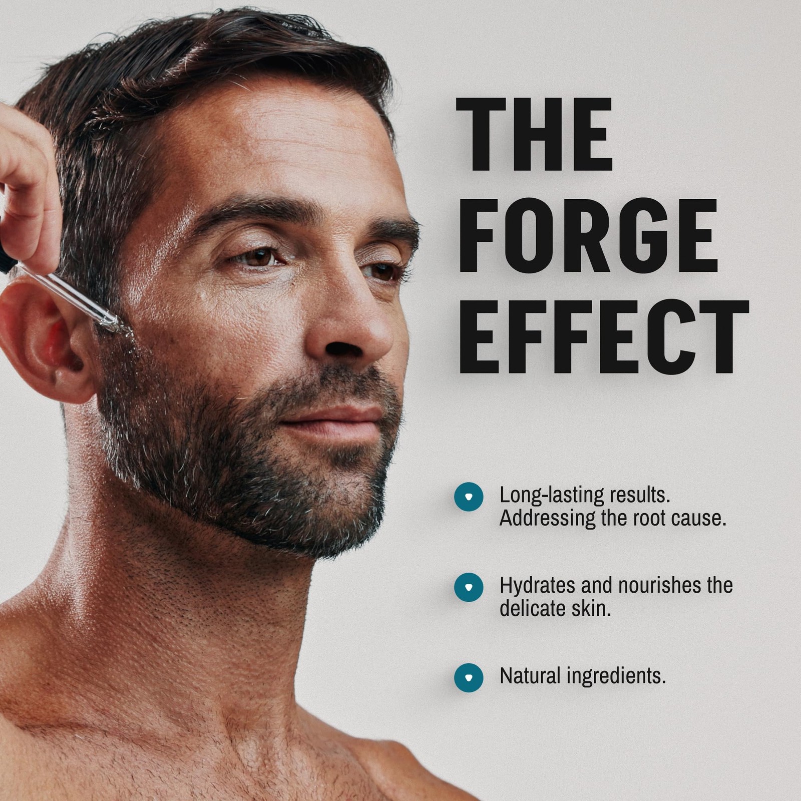 FORGE SKIN® Night Beef Tallow Serum for Men [TALLOW-BASED] – Facial Essence…