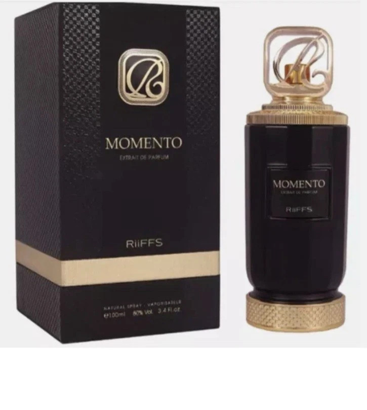 RIFFS MOMENTO 3.4 FL OZ / 100 ML EXTRAIT DE PARFUM SPRAY – NEW