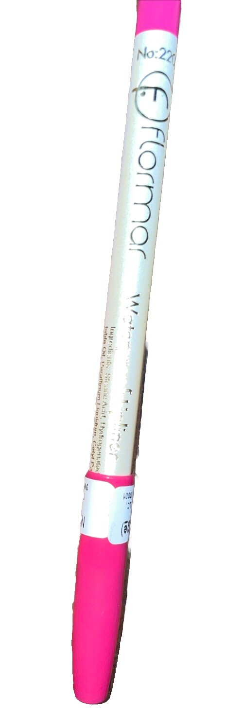 B1G1 Flormar Waterproof Lipliner 220 Rebellious Fuchsia Lip Pencil 1.14g 0.04oz