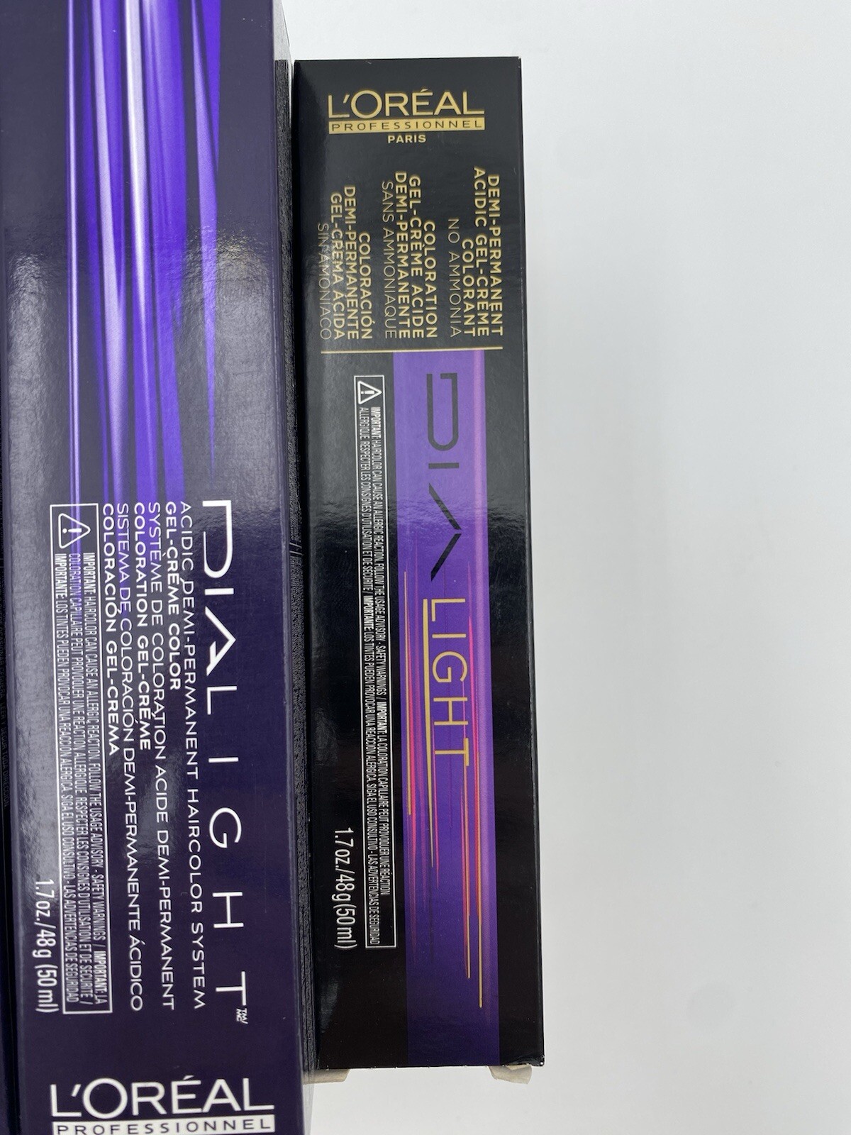 Loreal DIALIGHT Professional Acidic Demi-Permanent Gel Creme Hair Color 1.7 oz: