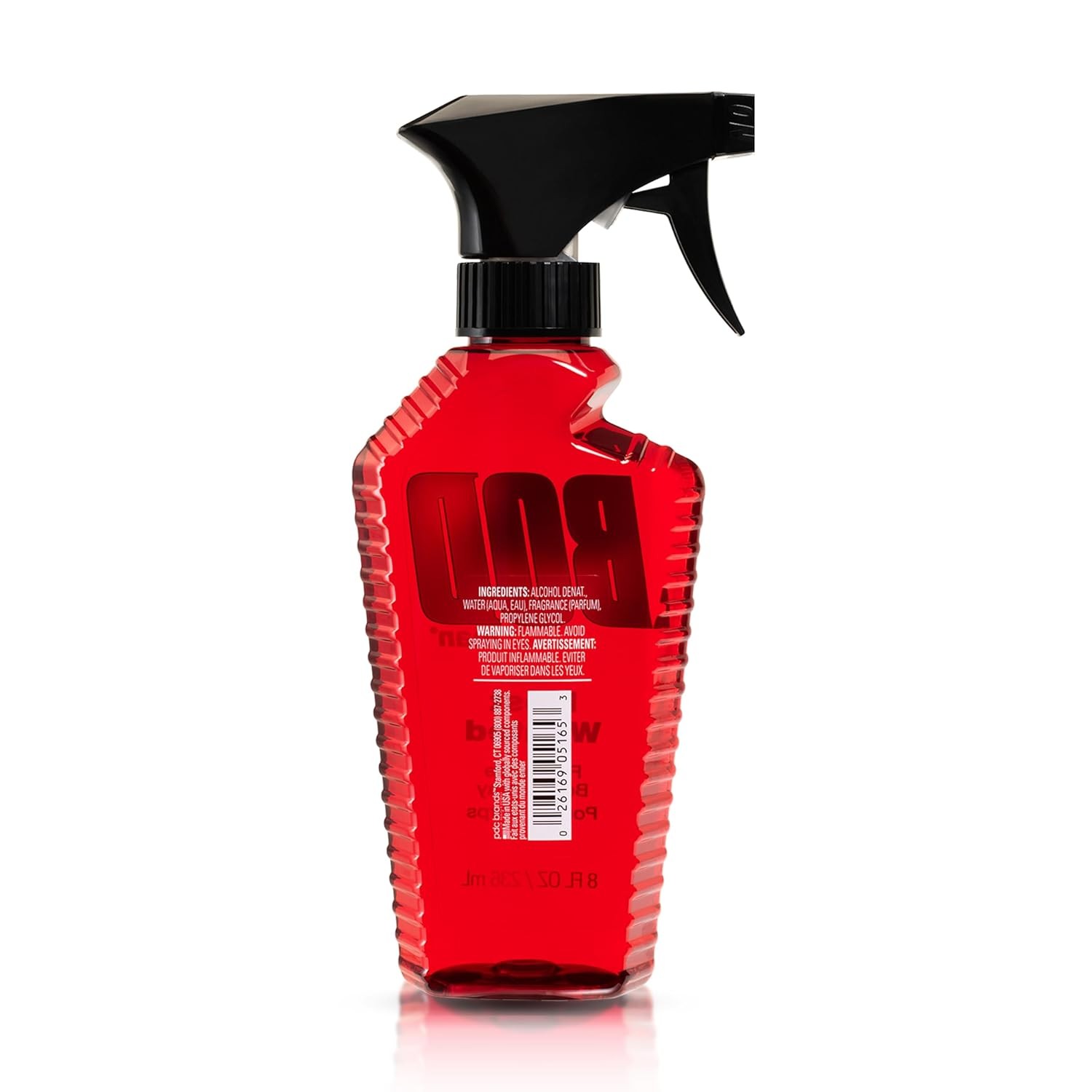 BOD man Fragrance Body Spray, Most Wanted, 8 fl oz 8 Fl Oz (Pack of 1)