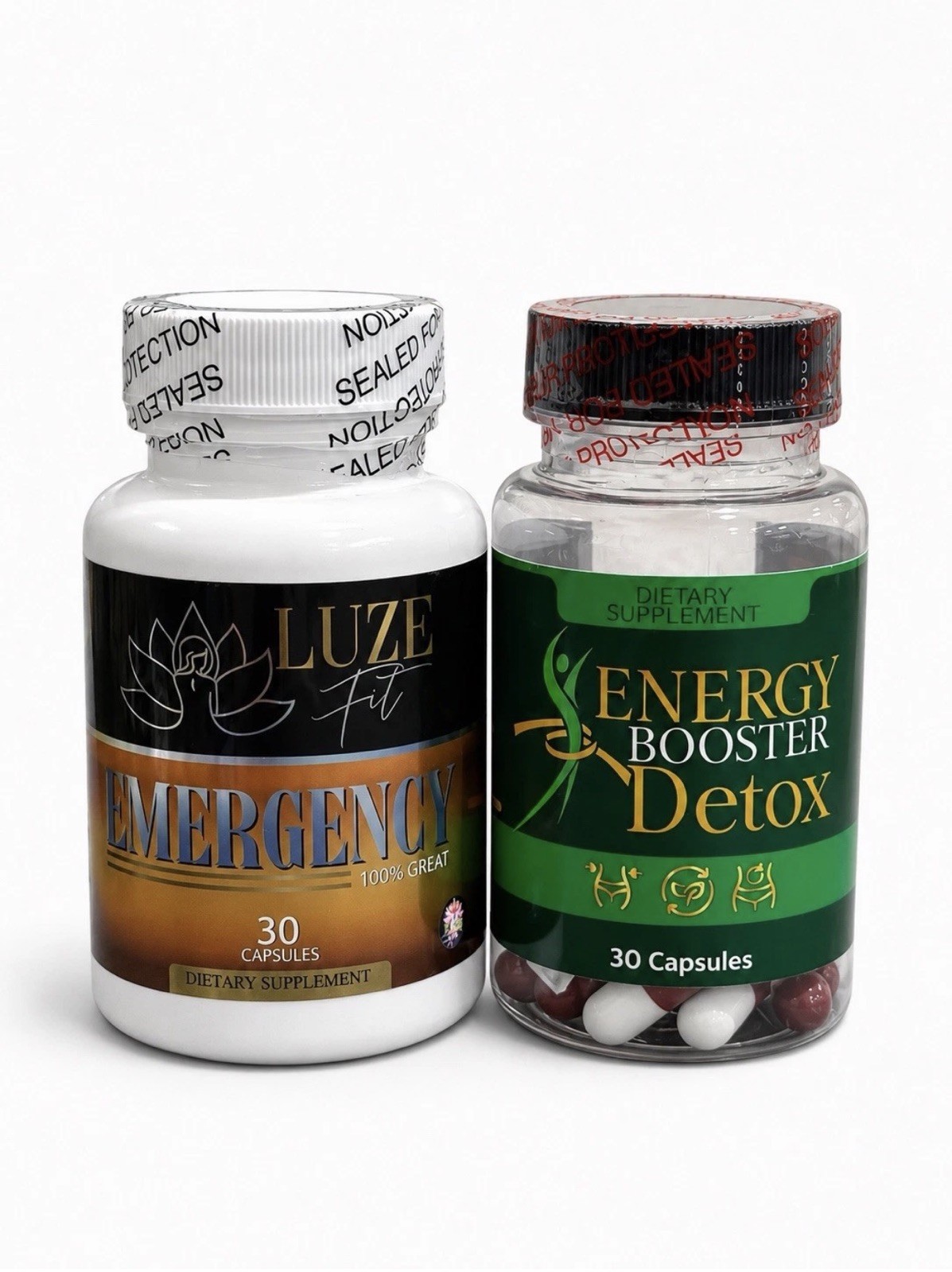 Luze Fit Emergency 30 Capsules & Energy Booster Suplemento Supplement