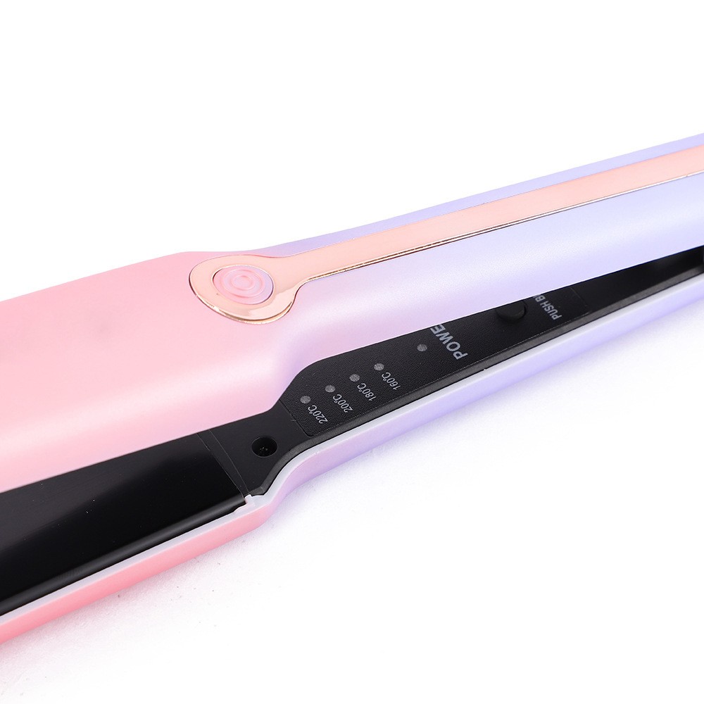 Flat Portable Hair Iron Hair Straightener Curler Professional Hair Irons Ceramic