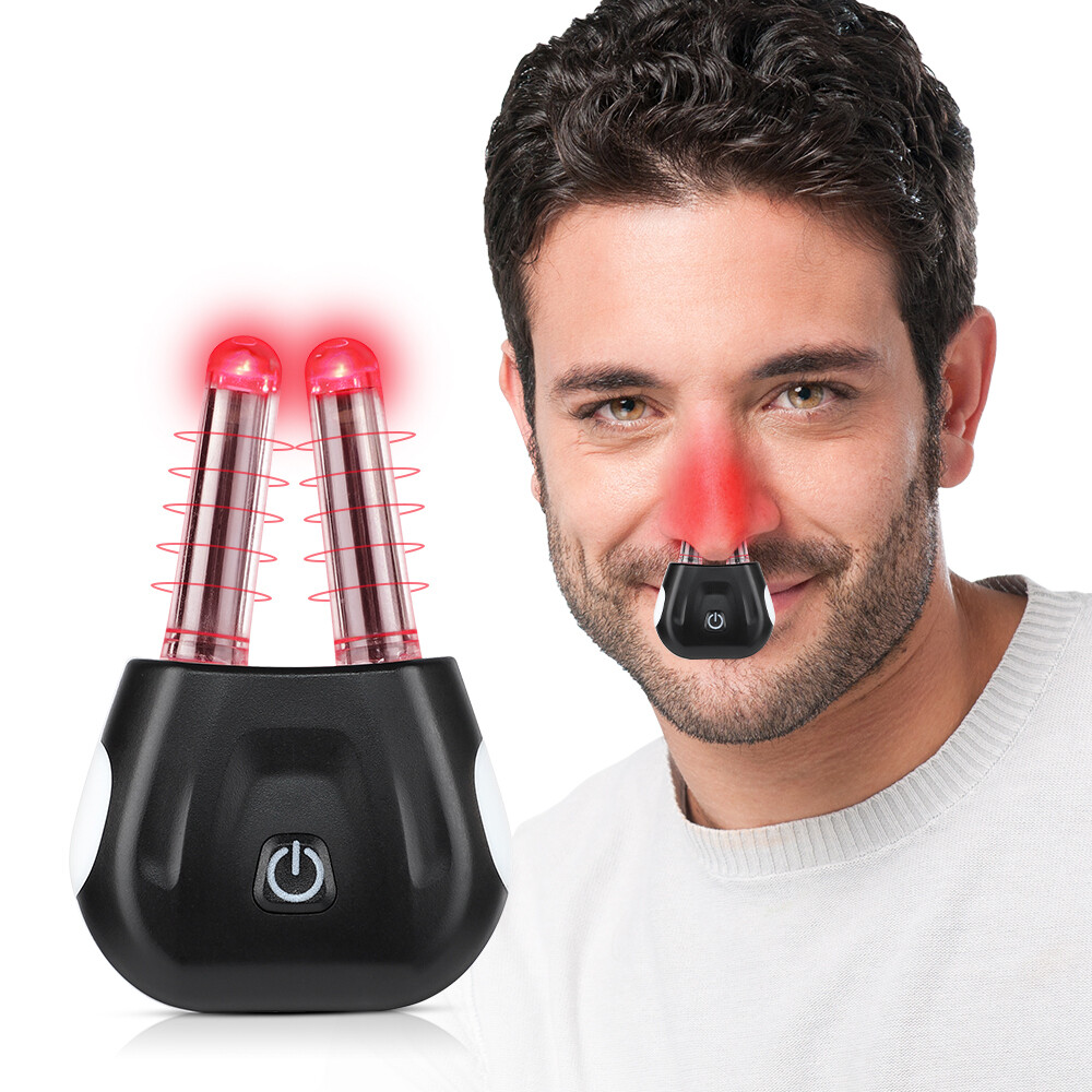 Red Light Nasal Respirelief Therapy Instrument For Nose Rhinitis Care Allergic
