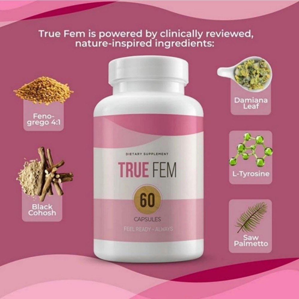 True Fem Vitamin ，Truefem 13-in-1 Capsules Vegan, Women’s Daily Balance (1Pcs)=/