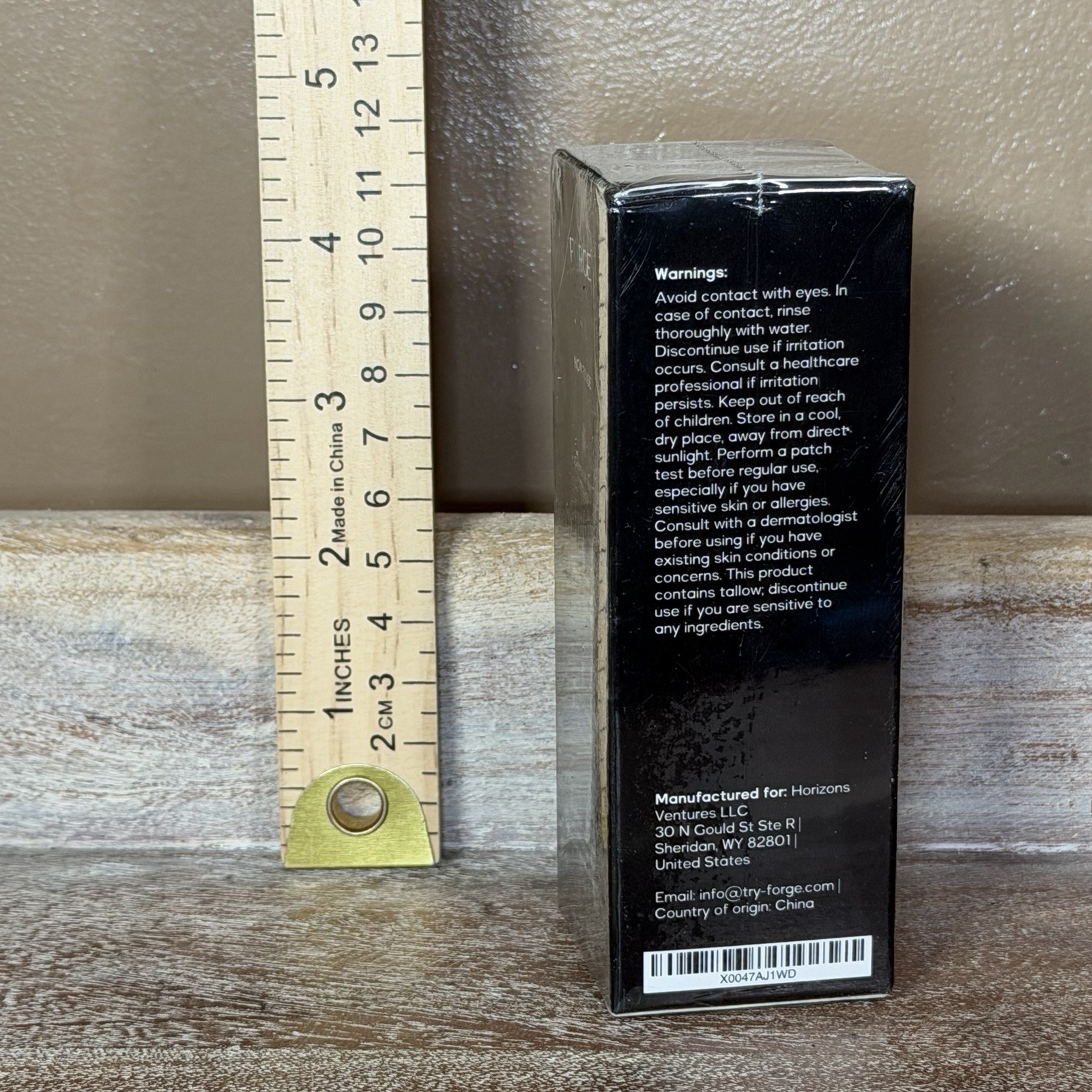 SEALED Forge Skin for Men 100% Natural Grass Fed Tallow Anti-Aging Serum 1.77oz