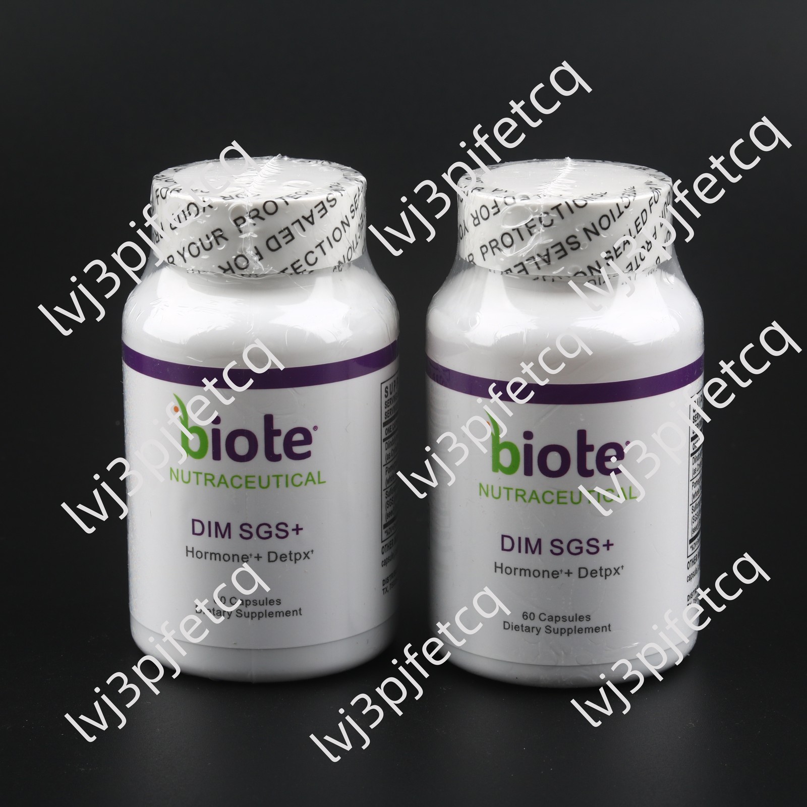 1-3pack (60 Capsules) Biote Nutraceuticals – DIM SGS + – Hormone + Detox