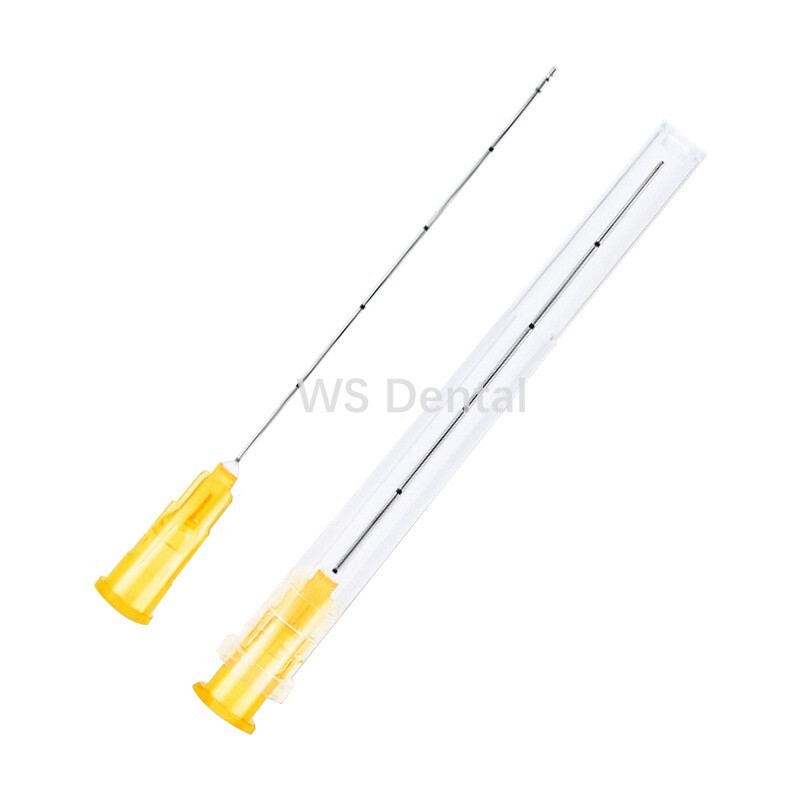 Newest Micro Cannula with Puncture,Blunt Tip for Filler 18g/22g/23g/25g/27g/30g