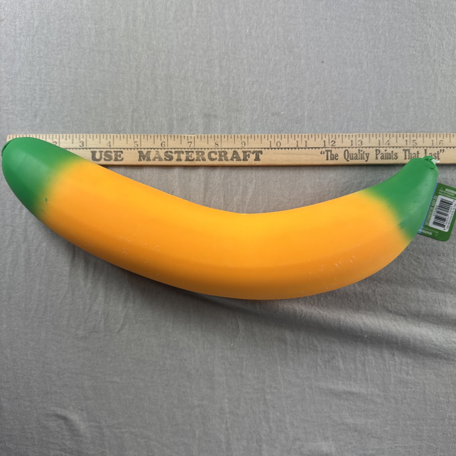 Toymendous Sunny Days Squishy Giant Viral 14” Banana Stress Relief Sensory Toy
