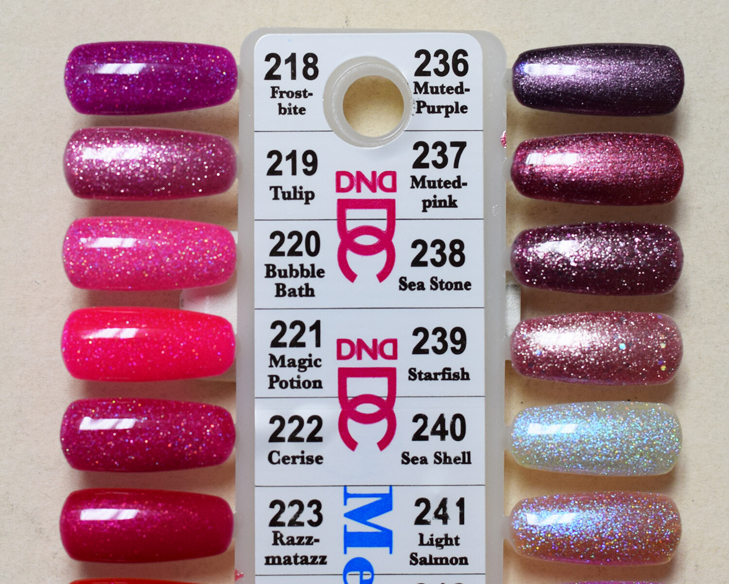 DND DC Led/UV Cure Soak Off Gel Polish – MERMAID Collection (Pick your colors)