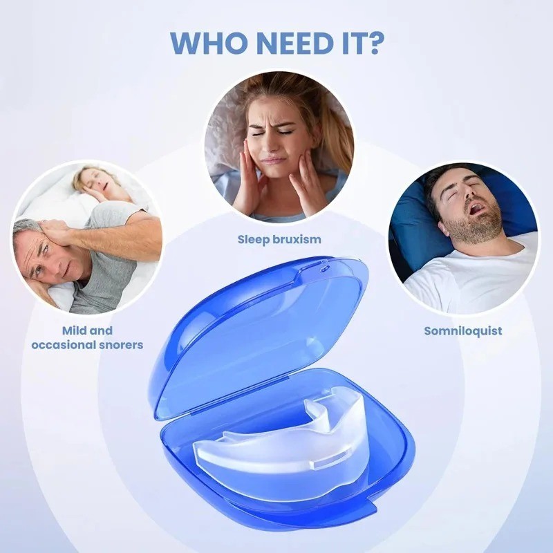Honex Anti Snoring Mouthpiece Reduce Snoring Aid, Snore Solution for Comfort