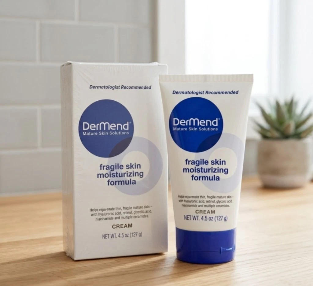 DerMend Fragile Skin Moisturizing Formula Cream 4.5oz New Sealed