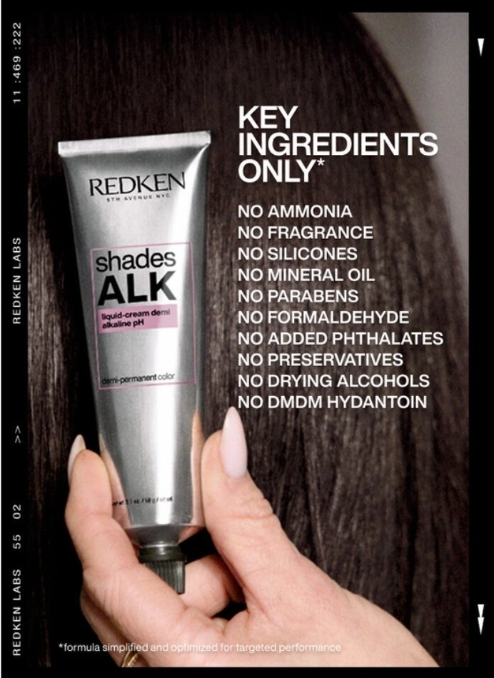 REDKEN ALK Demi-perm Hair Color 2.1 fl oz (Choose Shade) NEW