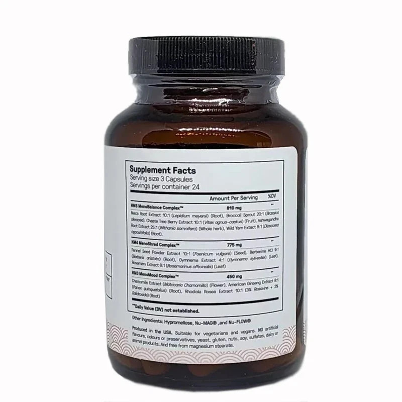 Happy Mammoth Hormone Harmony Natural Hormonal Support for Women 72 Capsules