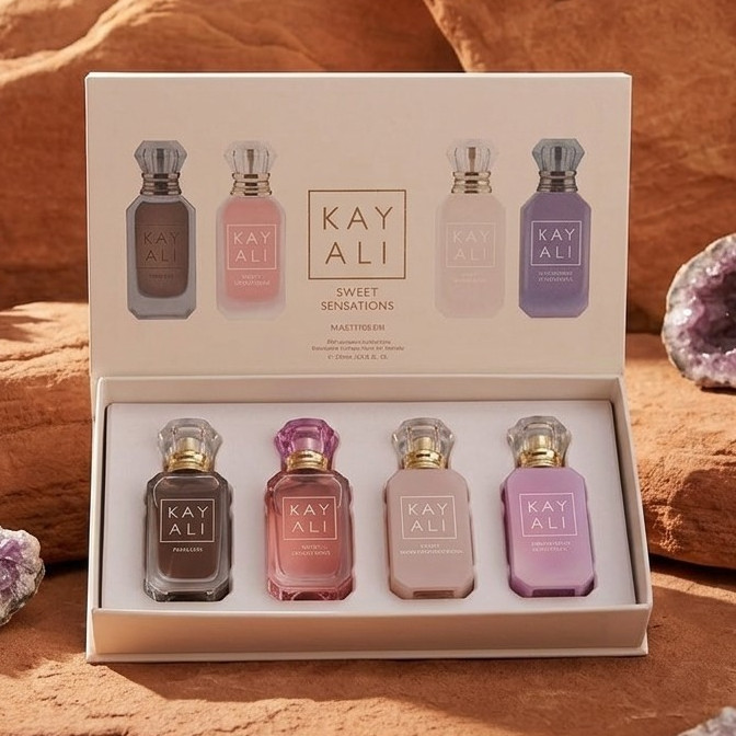 KAYALI Sweet Sensations Vanilla Mini Eau de Parfum Spray Gift Set 4 x 10ml