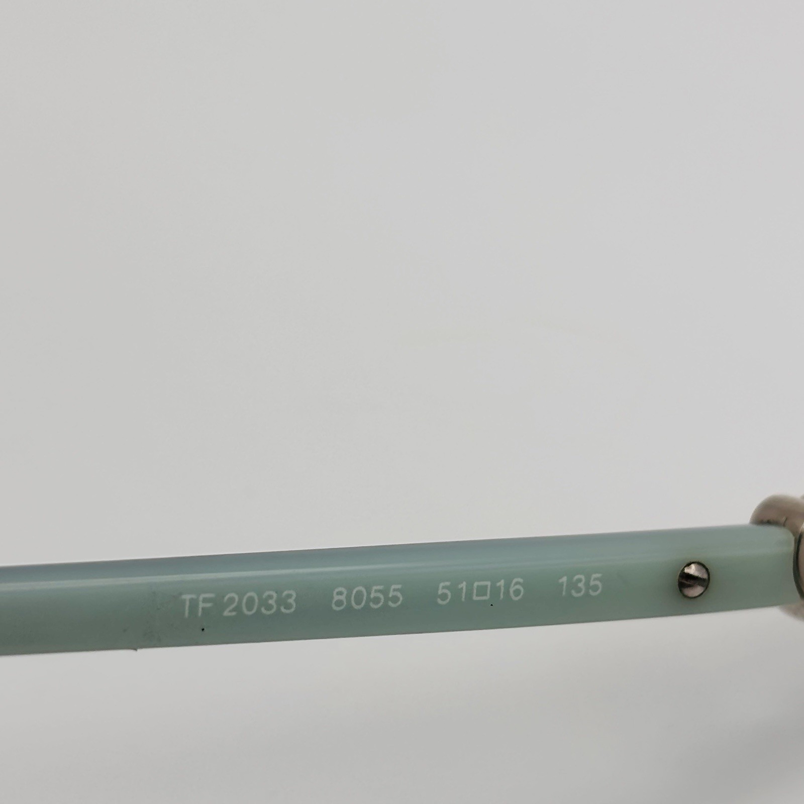 Tiffany&Co Eyeglasses, Frames Only, TF 2033 8055, 51-16-135, Plastic, Italy Blue