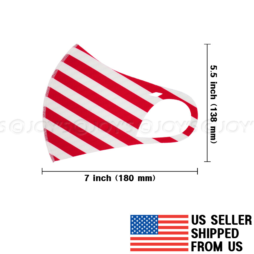 Lightweight Face Mask – Unisex Adult Washable Breathable High Quality Spandex