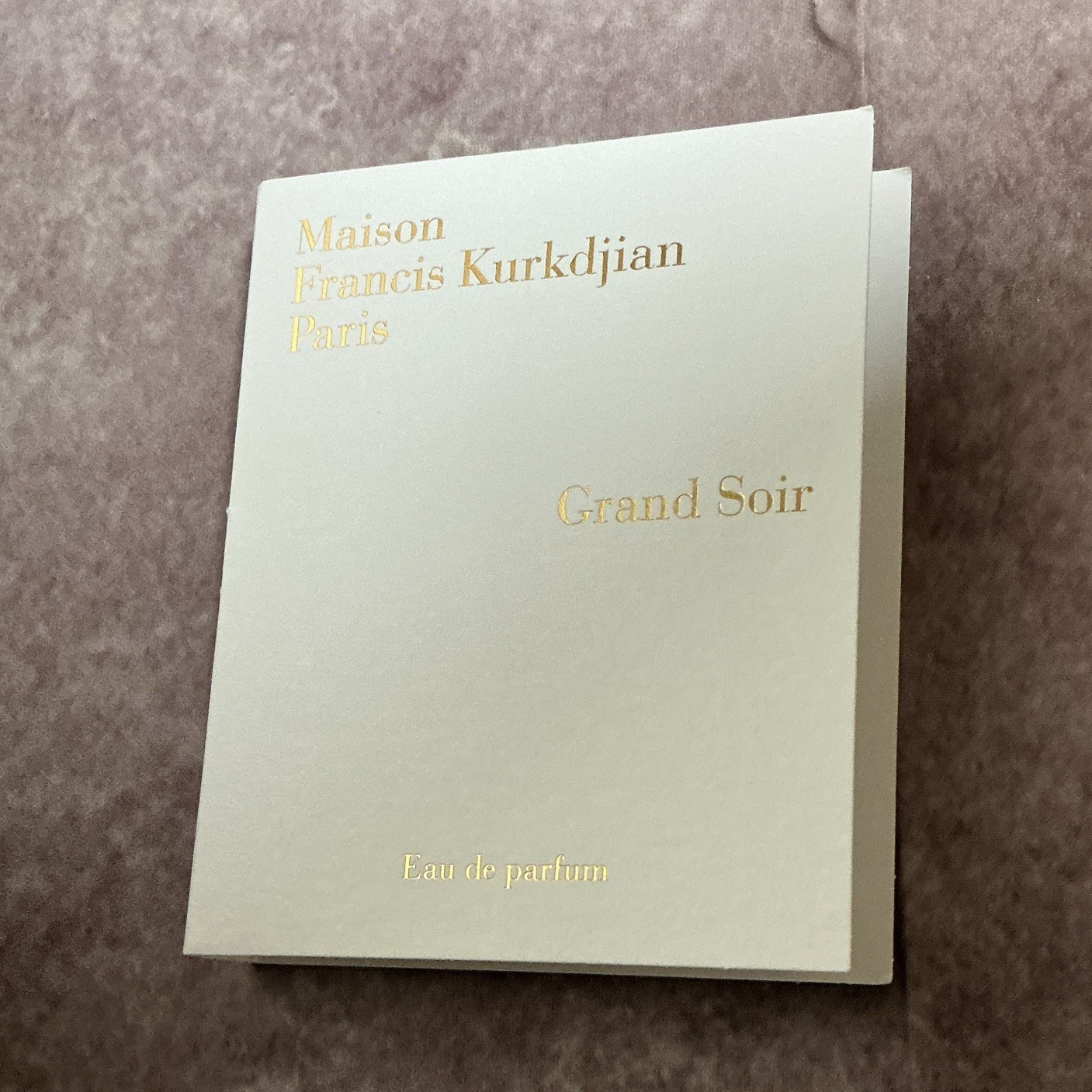 Maison Francis Kurkdjian Grand Soir Eau de Parfum 0.07 fl oz Sample Spray