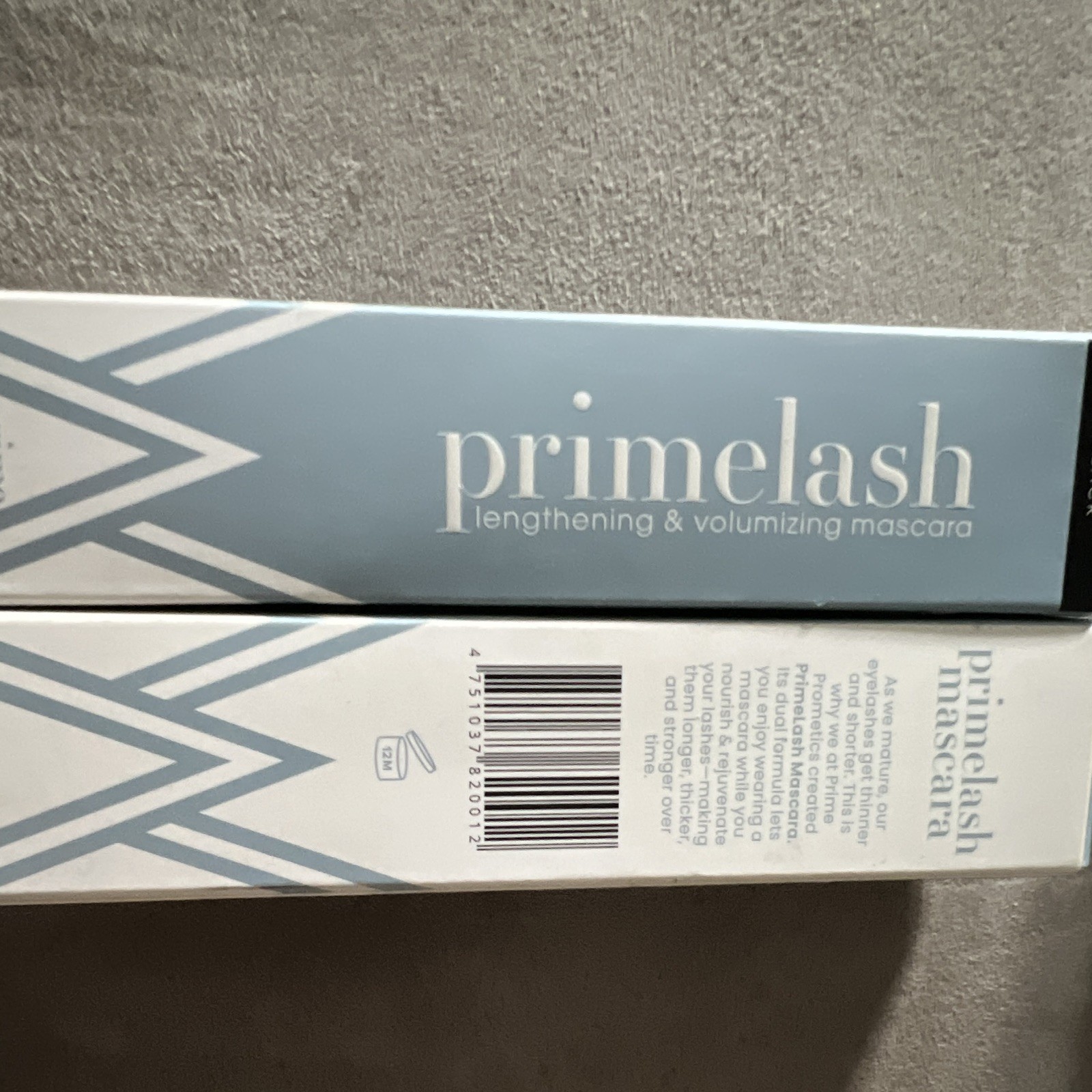 PrimeLash Lengthening & Volumizing Mascara – Black, PrimeLash Line, 12M PAO 2 pk
