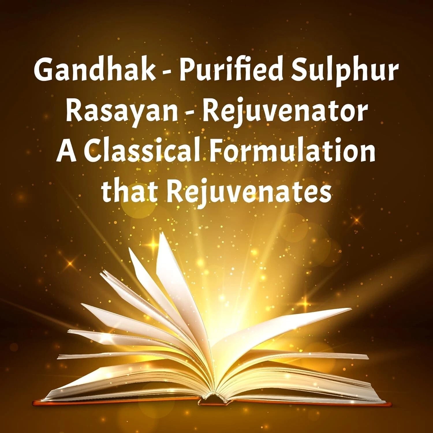 Planet Ayurveda Gandhak Rasayan 120 Tablets 500mg Free Shipping World Wide
