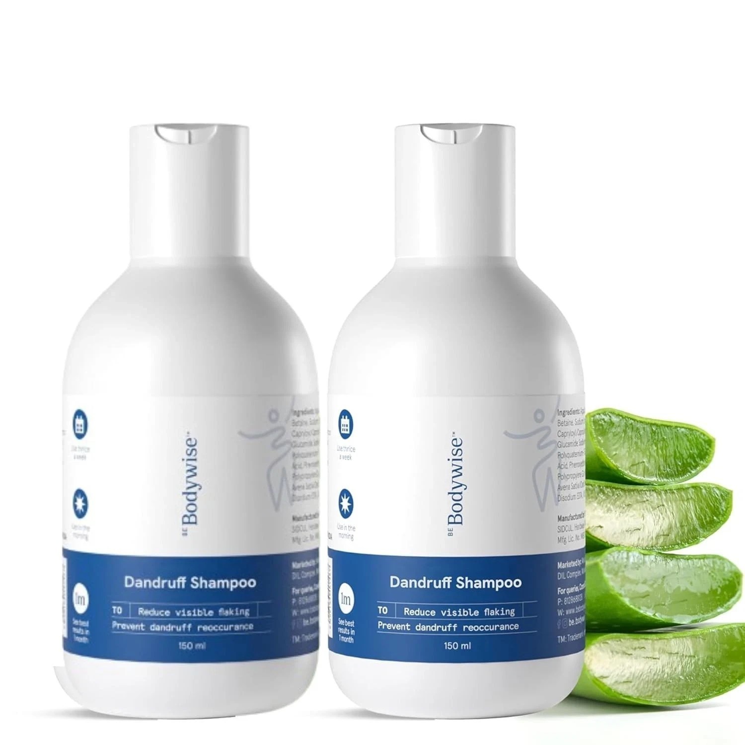Be Bodywise Anti Dandruff Shampoo for Women 300ml – pack of 2