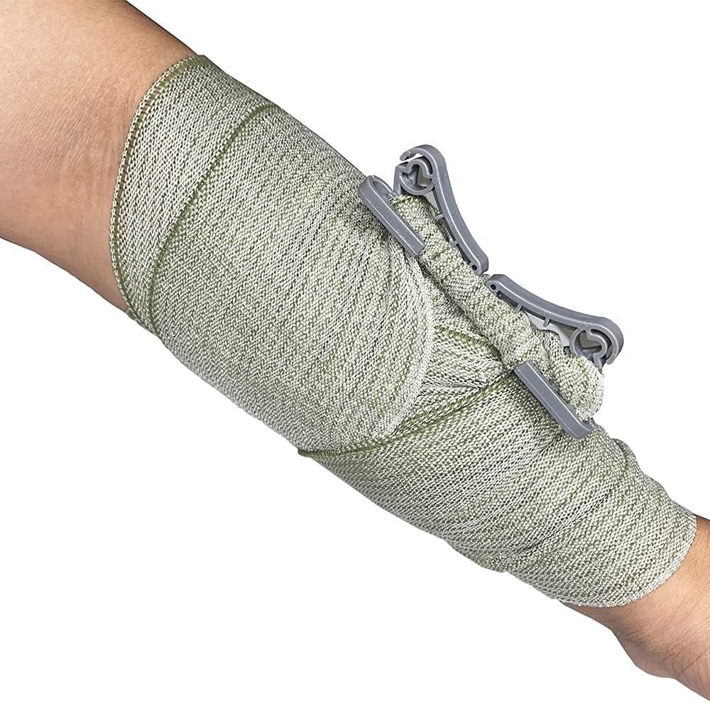 Emergency Israeli Bandage 6in Elastic Stretchable Dressing 2pcs (RHINO RESCUE)