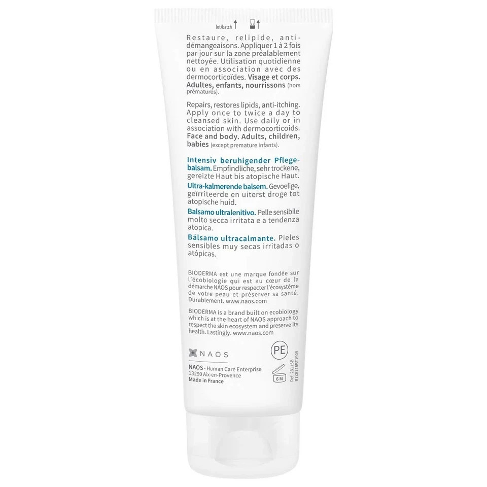 Bioderma Atoderm Intensive Face And Body Moisturizer For Infants 75ml