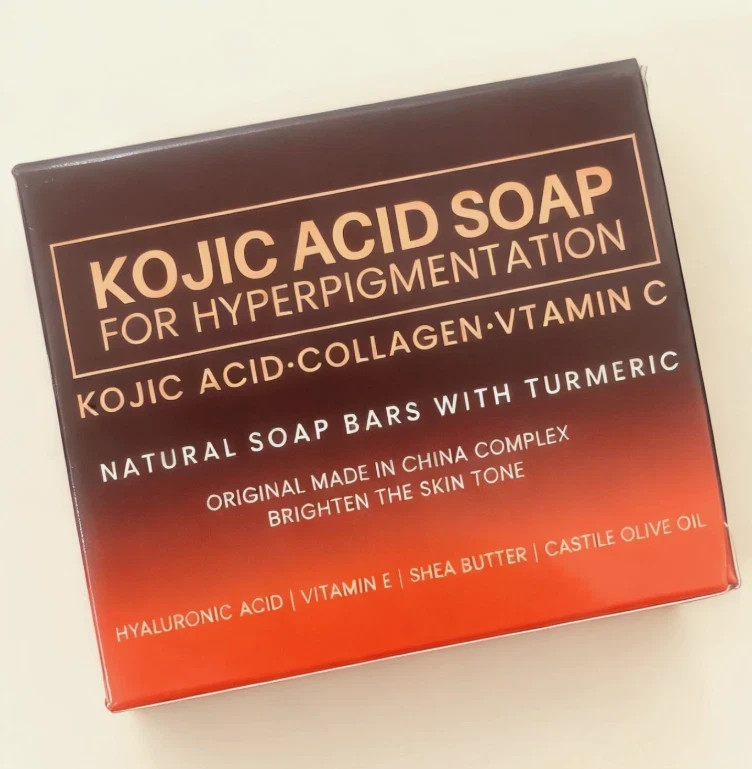 2pcs Kojic Acid Soap for Skin Brightening Dark Spot Corrector