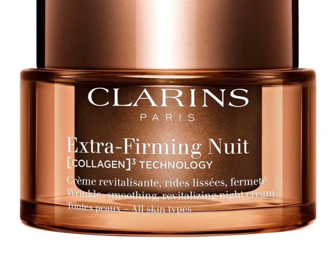 Clarins Extra-Firming Nuit Wrinkle-Smoothing, revitalizing night cream 50ml