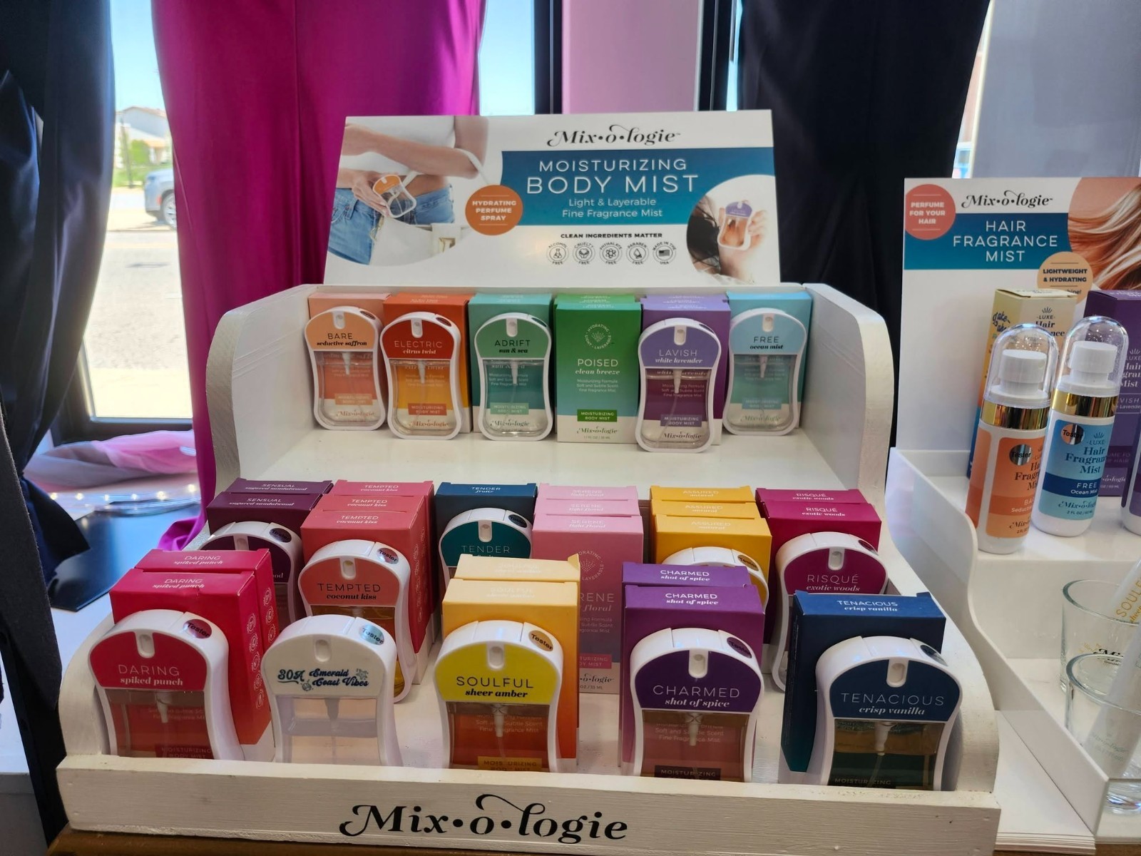 Brand New Lot Of 5 Mixologie Moisturizing Body Mist Spray Fragrance 5.5 fl oz
