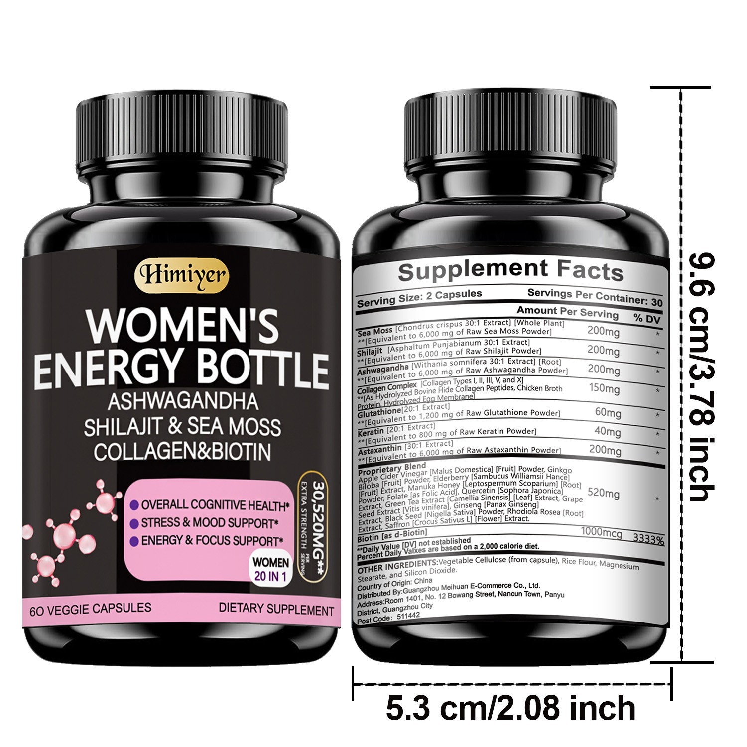 Female energy – herbal essence, exercise, endurance, vitality, relieve fatigue
