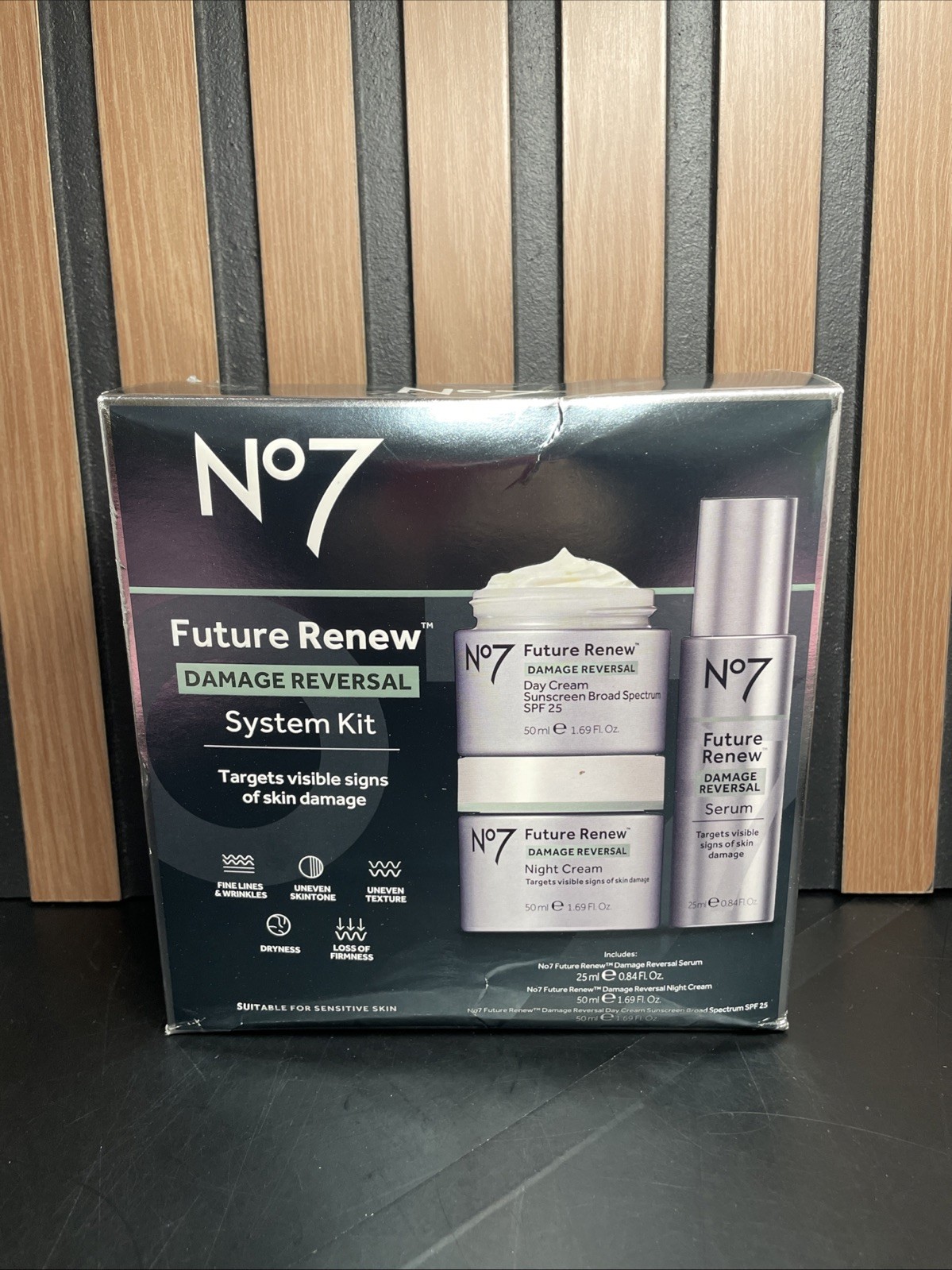 No7 Future Renew Damage Reversal System Kit Anti-Aging Wrinkles Firm