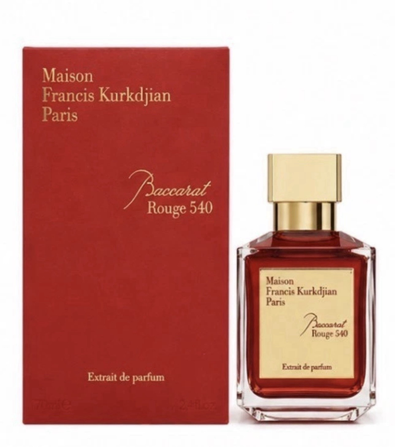 Maison Francis Kurkdjian Red Baccarat Rouge 540 Extrait de parfum (2.4oz)Tester